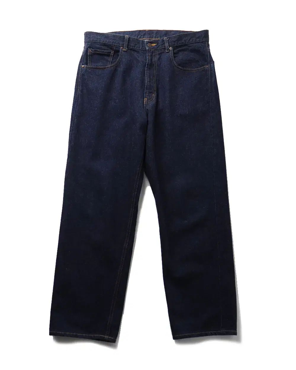 BEAMS PLUS 5ポケットワイドデニムパンツ