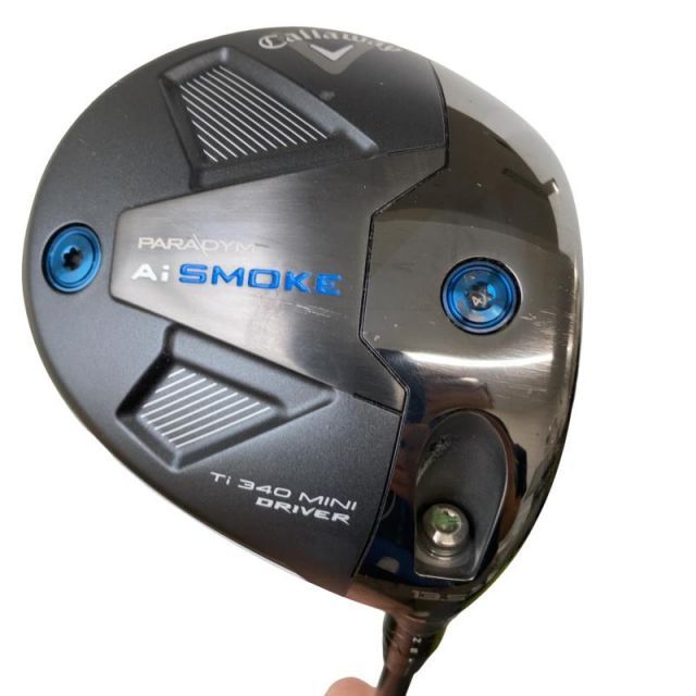 【中古】 キャロウェイ PARADYM Ai SMOKE Ti 340 MINI 13.5° ドライバー DR TENSEI 60 for CW(Ai SMOKE DR) (フレックスS) メンズ 男性用 右利き 右用 Cランク ゴルフクラブ