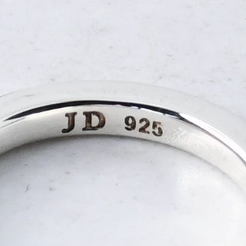 研磨済】 JUSTIN DAVIS D-CIPHER 'LOVE' リング 3号 SRJ775A
