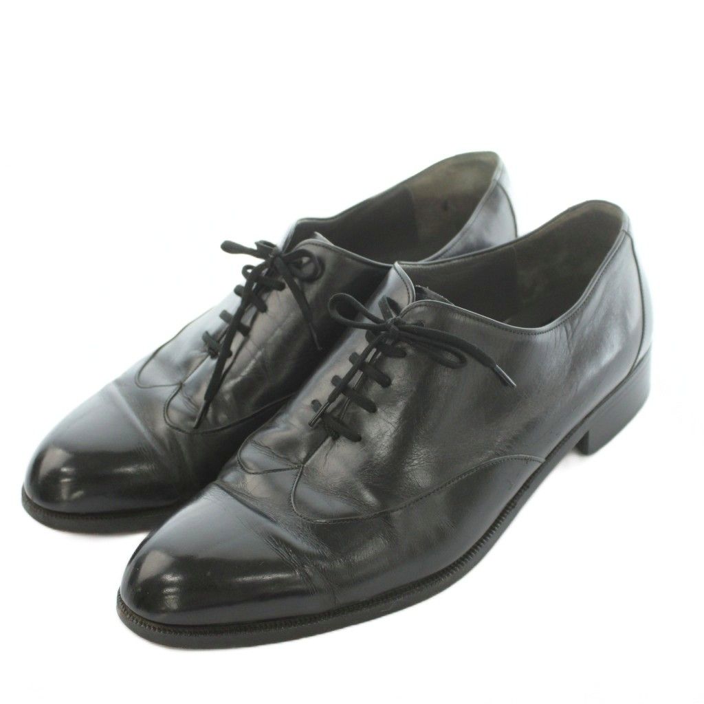 クリスチャンディオール Christian Dior ビジネスシューズ レザー ウイングチップ 41 26.0cm 黒 ブラック /MI ■GY40