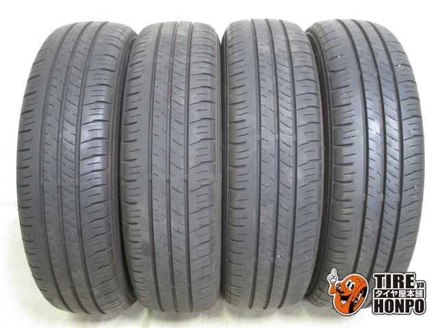 ●２３中古 ダンロップ ENASAVE ＥＣ３００＋155/65R14タイヤ4本 中古 夏用】 155/65R14 75S 4本セット ダンロップ エナセーブ EC300+