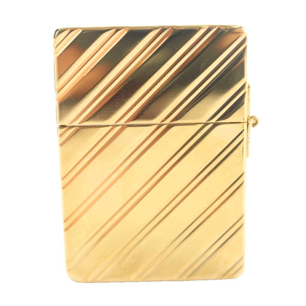 ジッポー ZIPPO K24 純金メッキ 5面仕上げ オイルライター 喫煙具 喫煙グッズ ゴールドカラー ケース付き /MW ■GY18