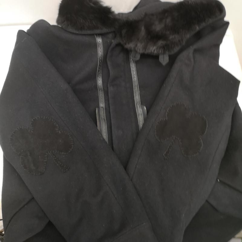ナンバーナイン 06AW Noir期 ジレ レイヤード クローバー エルボー