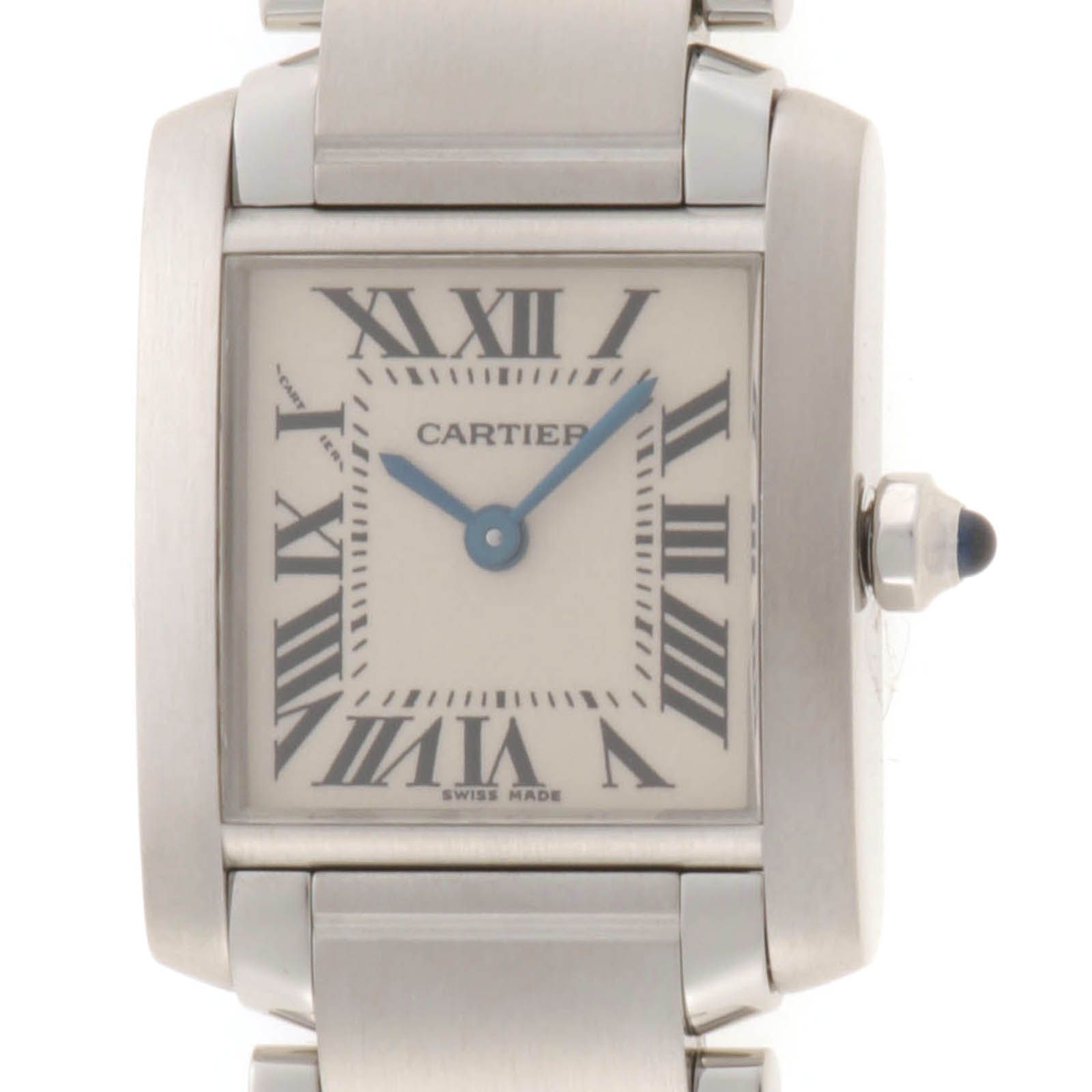CARTIER カルティエ タンクフランセーズSM W51008Q3 腕時計 ステンレス 