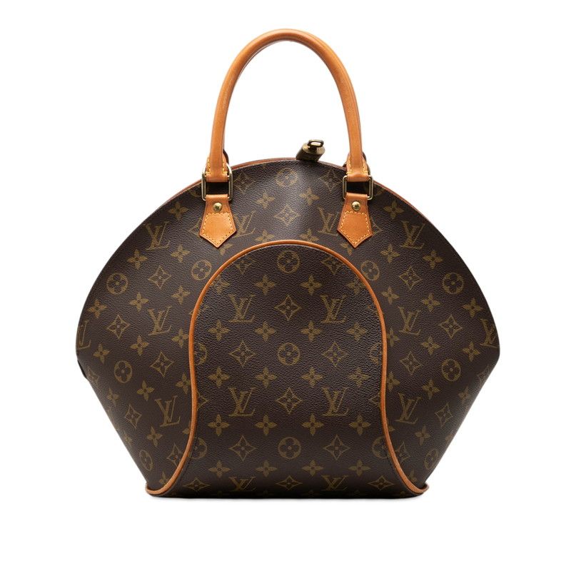 ルイ ヴィトン モノグラム エリプスMM ハンドバッグ M51126 ブラウン PVC レザー レディース LOUIS VUITTON【228-79713】