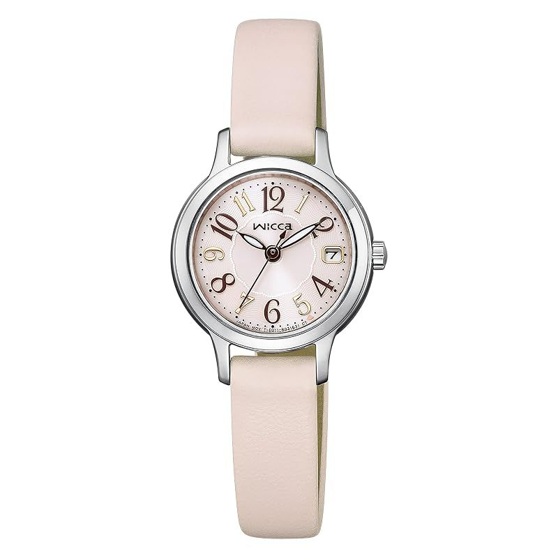 [Citizen] 腕時計 ウィッカ wicca (シルバー/防水/レディース)KH4-912-90 シチズン スモーキーピンク ギフトソーラー