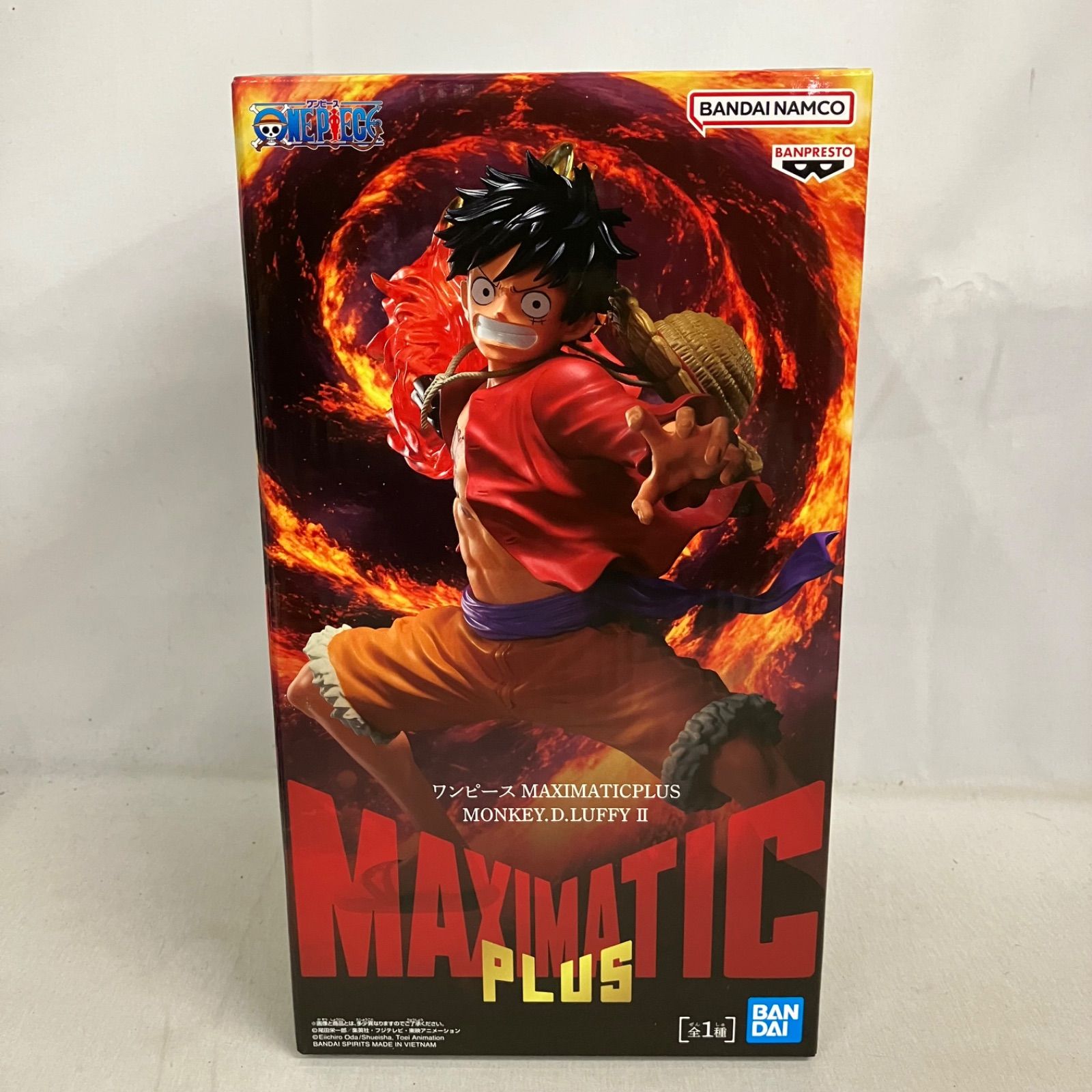 未開封 ワンピース MAXIMATIC PLUS モンキー・D・ルフィ Ⅱ フィギュア
