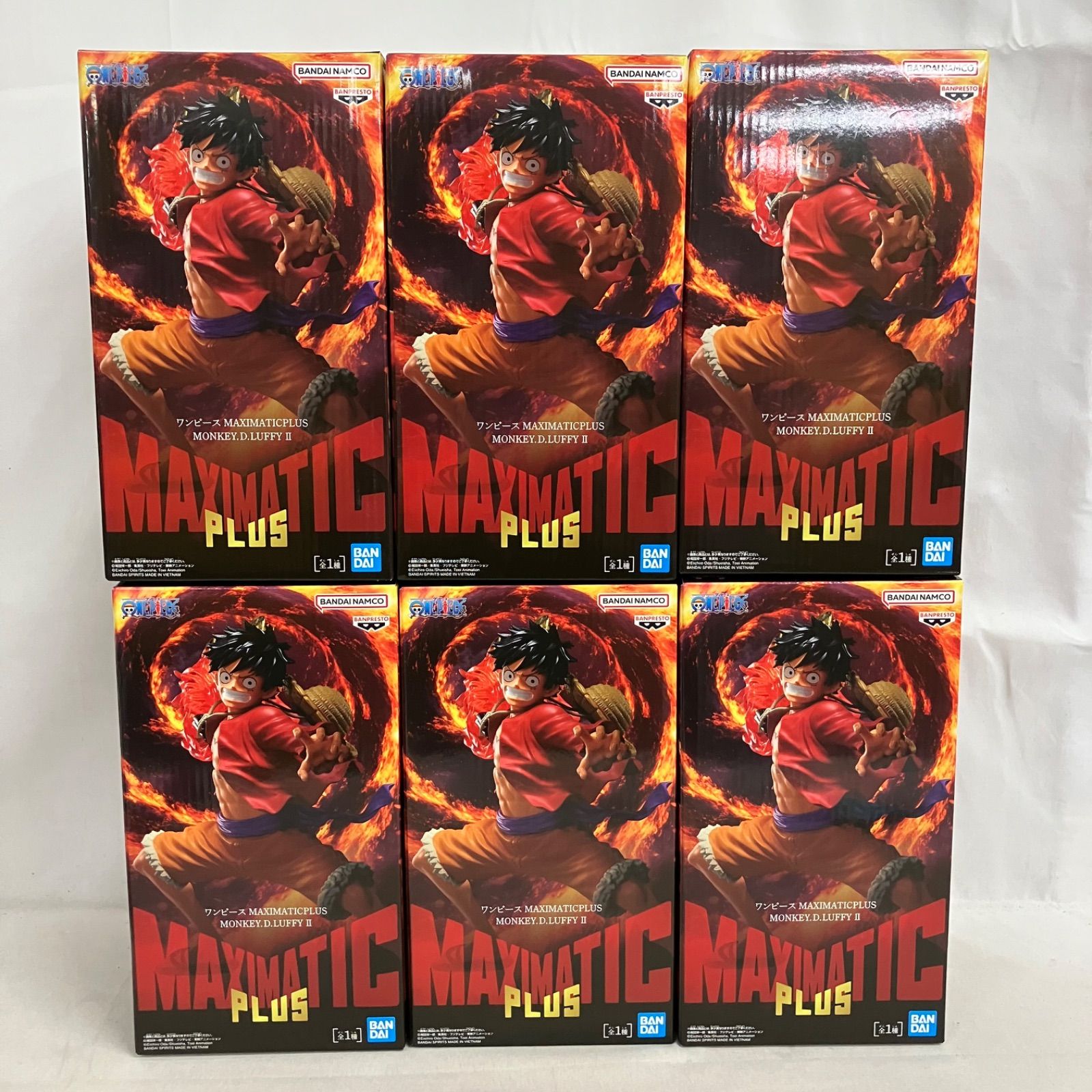 未開封 ワンピース MAXIMATIC PLUS モンキー・D・ルフィ Ⅱ フィギュア