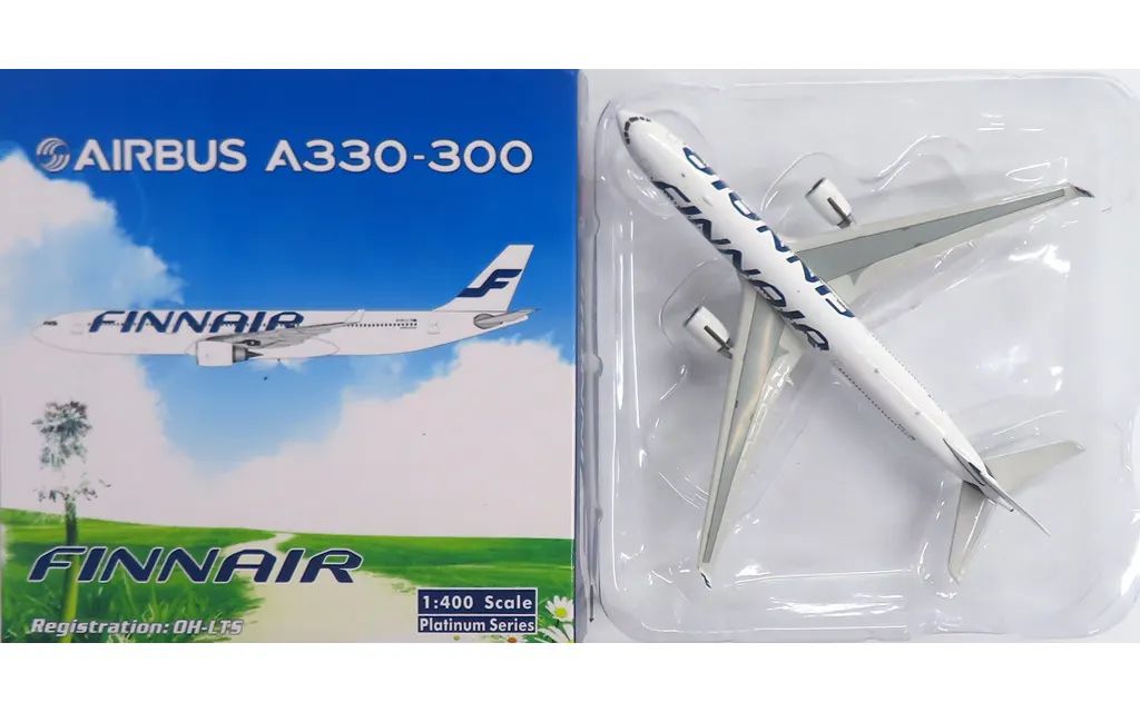 【中古】ミニカー 1/400 FINAIR AIRBUS A330-300 #OH-LTS 「Platinum Series」 [10781] 6,120円