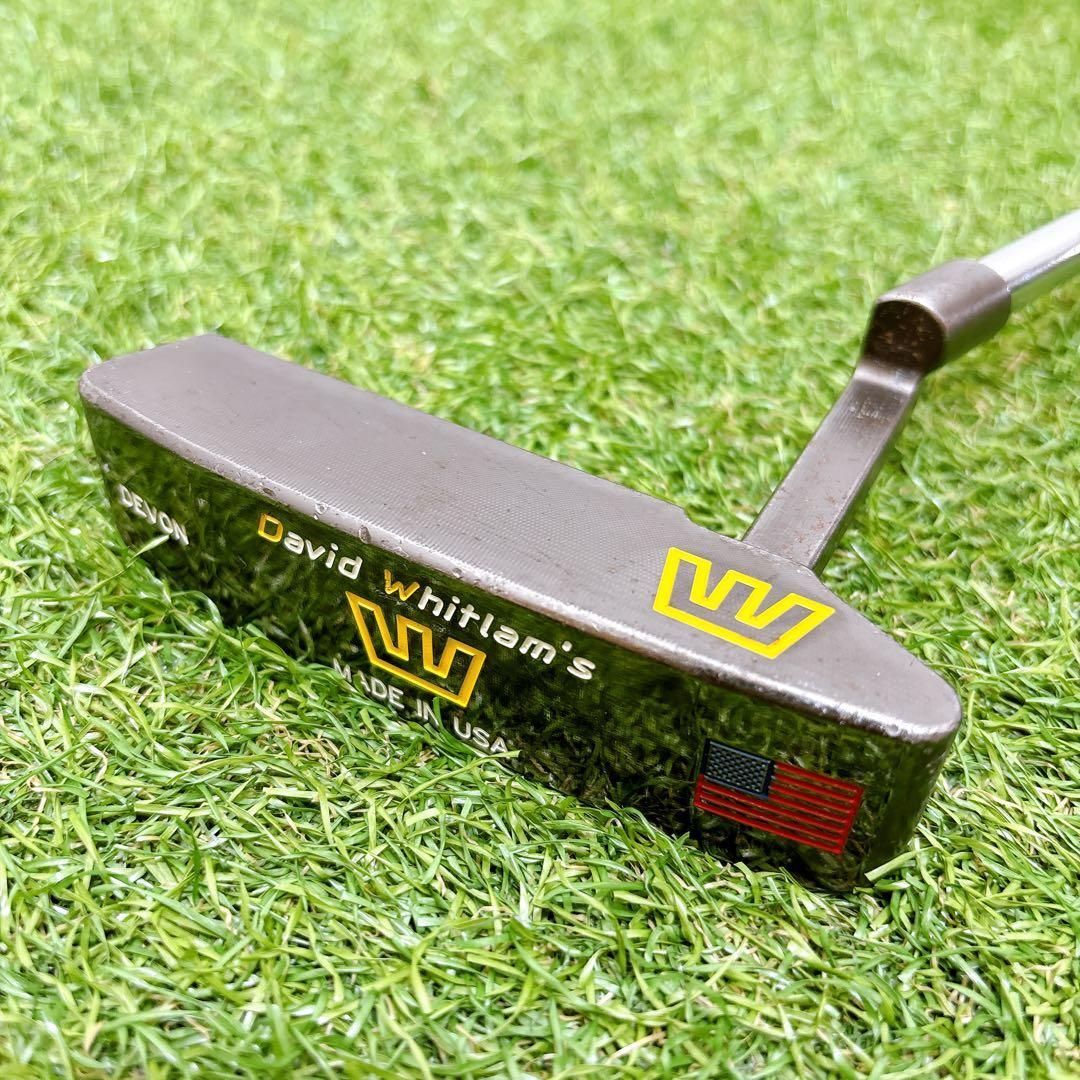 ウィットラムゴルフ DEVON パター 33.5インチ 右利き　ゴルフクラブ