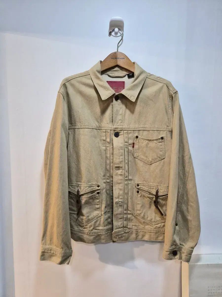 L) LEVI'S 赤タブ デニム トラッカー 出品
