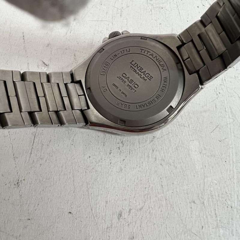 カシオ LINEAGE リニエージ 腕時計 LIN-171J クオーツ メンズ