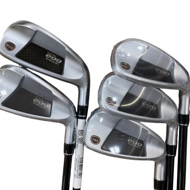 【中古】 プロギア SUPER egg evolution(2024) 5S アイアンセット IR SUPER egg オリジナルカーボン(IR) (フレックスR) メンズ 男性用 右利き 右用 Bランク ゴルフクラブ 63,870円