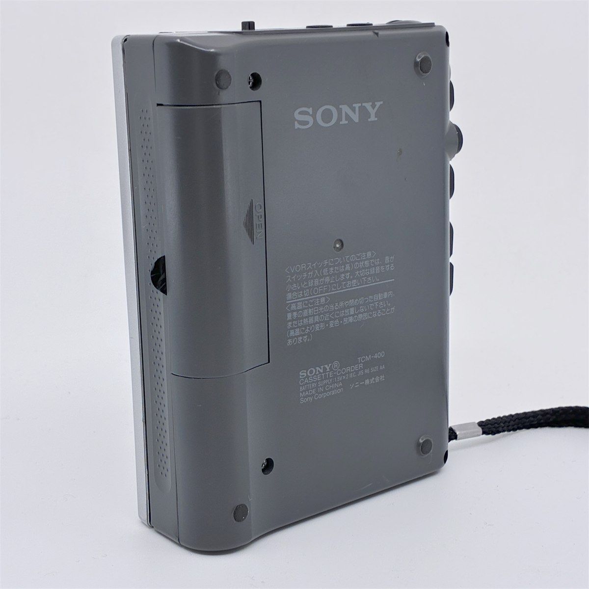 SONY ソニー カセットレコーダー TCM-400 動作確認済 CLEAR VOICE VOR