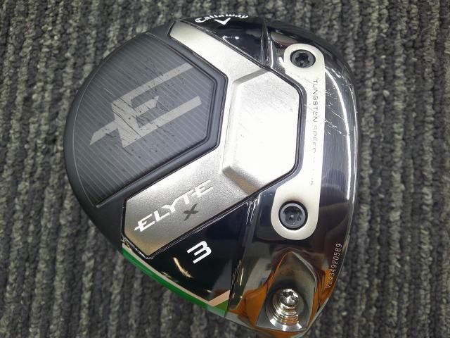 中古 フェアウェイウッド キャロウェイ ELYTE X/VENTUS GREEN 5 for CW(JP)/SR/15[4600]■博多
