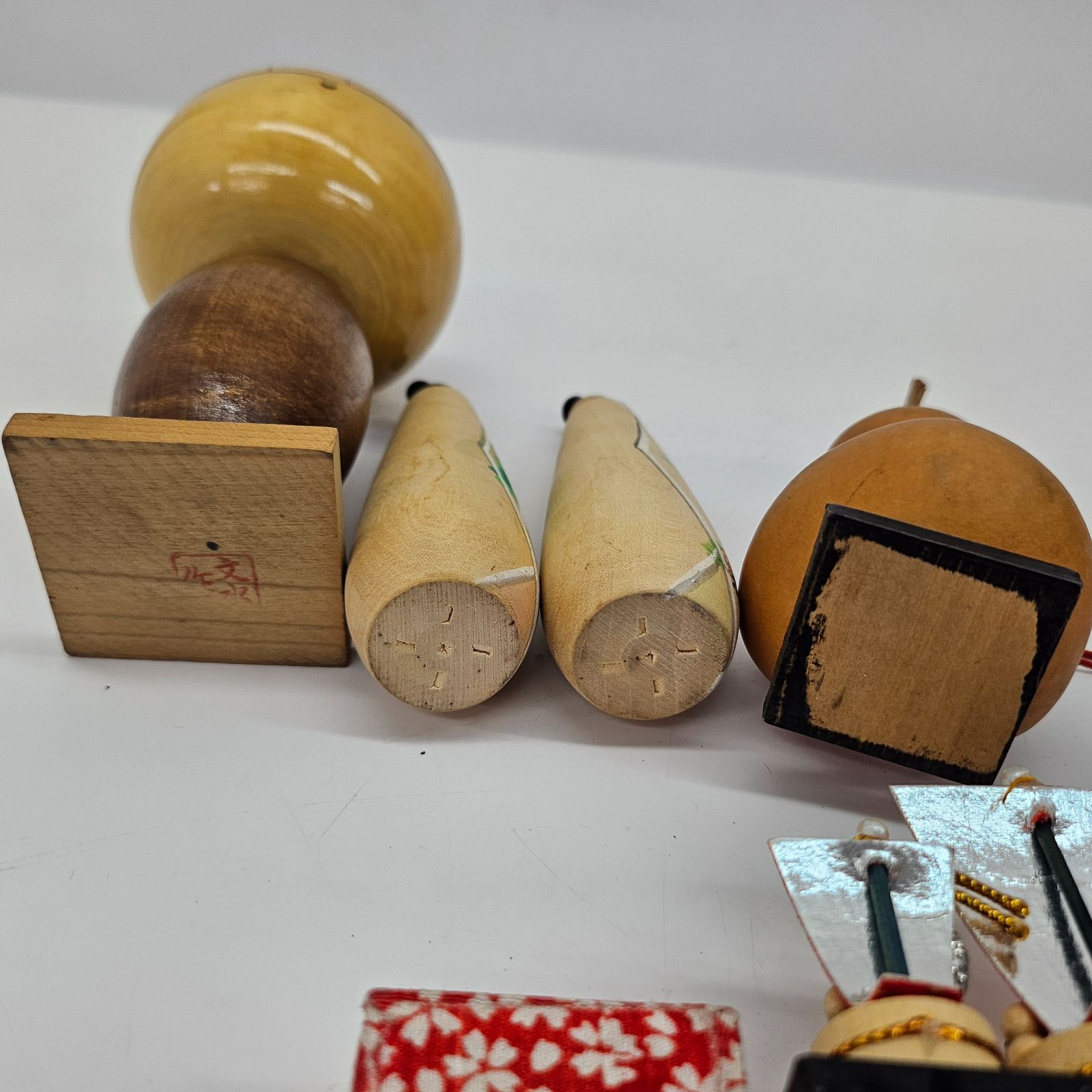創作こけし 民芸品 お土産 まとめセット 洞爺湖 文泉印あり 東京タワー