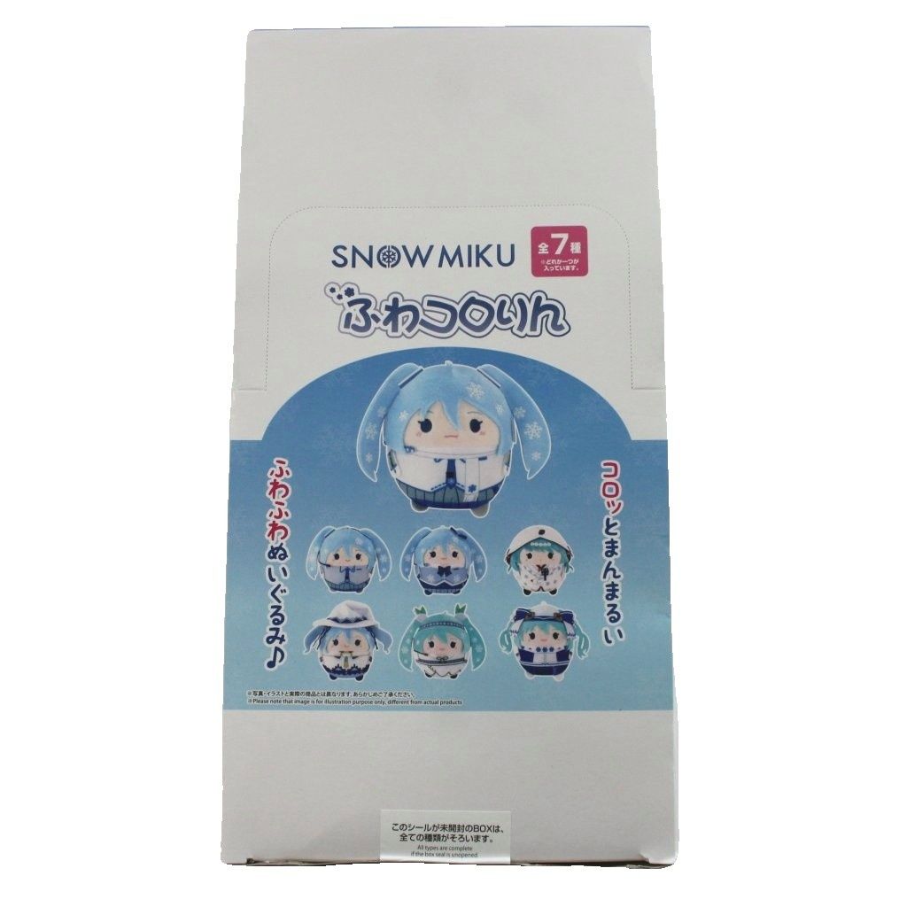 マックス リミテッド社 Max Limited社 スノーミク SNOWMIKU ふわコロりん 7種 セット 初音ミク ぬいぐるみ マスコット ライトブルー /SS ■OS ■GY11