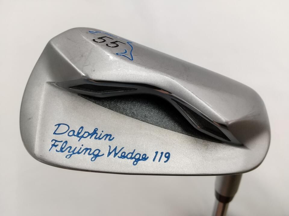 キャスコ　Dolphin Flying Wedge DFW-119　55度　オリジナルスチール (ジャンボグリップ)　ウェッジ　中古　ゴルフドゥ！山口防府店【最短即日発送】 8,820円
