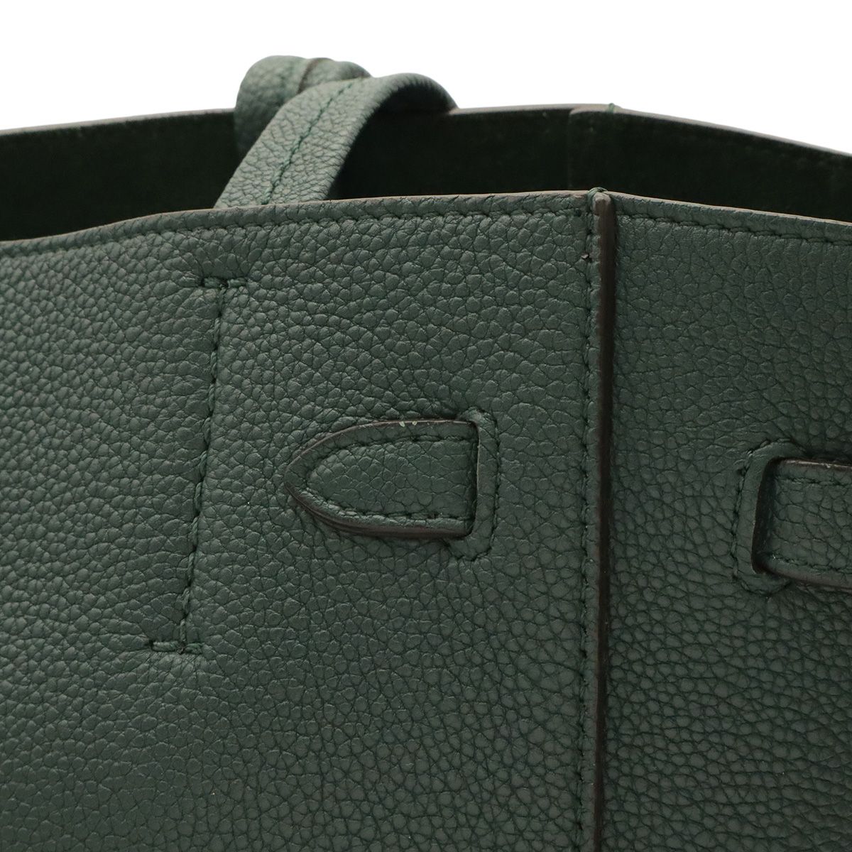 GWセール⭐︎セリーヌ カバファントム スモール トート ダークグリーン 旧ロゴ CELINE セリーヌ カバ ファントム スモール ベルト トートバッグ