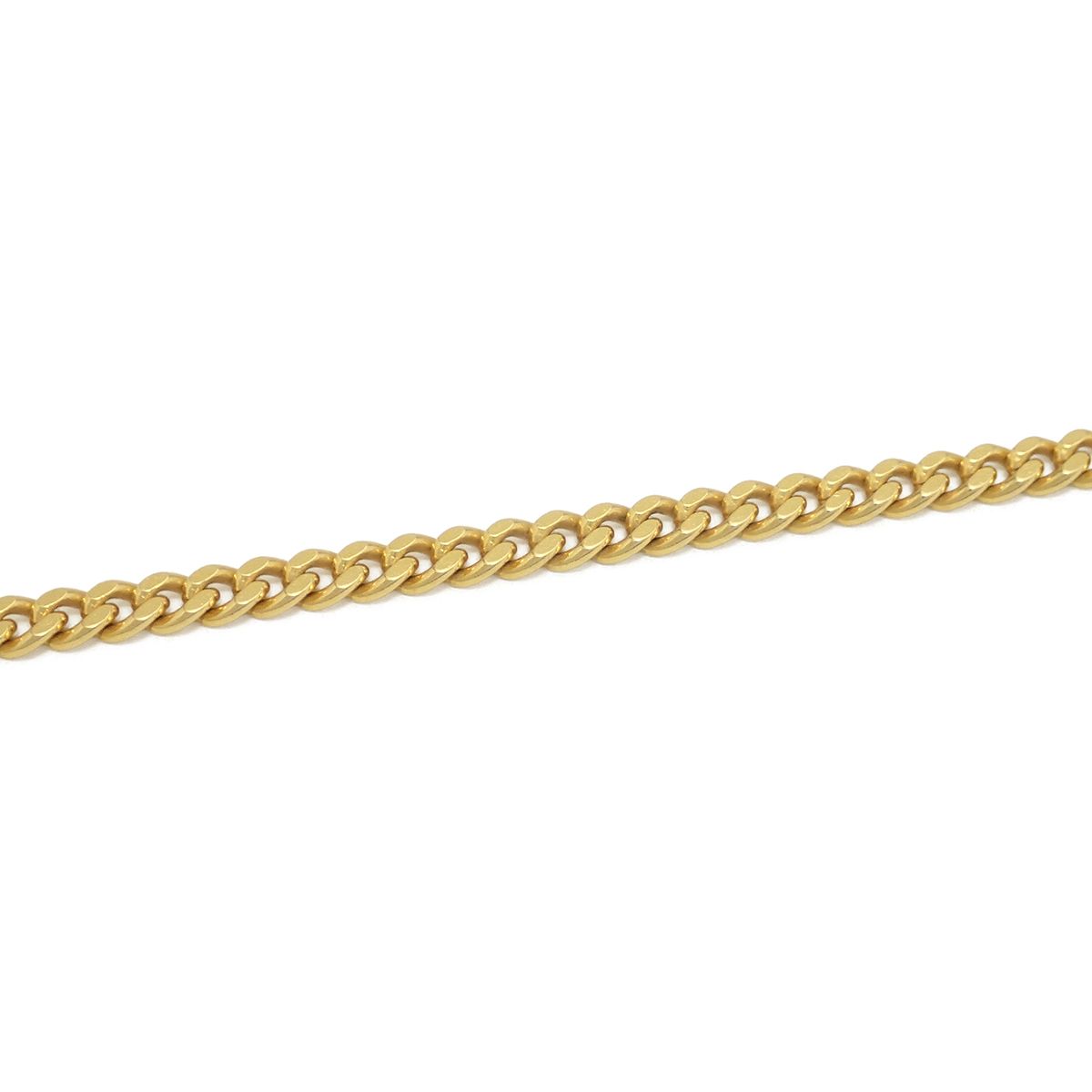 KIHEI 喜平 キヘイ ネックレス K18 18金 イエローゴールド 10.0g 40.5cm YG 2面S シングル 日本造幣局検定マーク入り 10g 前後