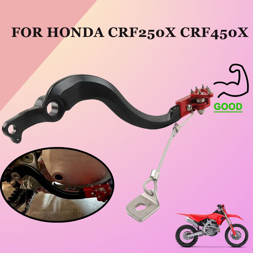 ホンダ CRF250X/CRF450X 用 鍛造折りたたみ式リアフットブレーキペダルレバー