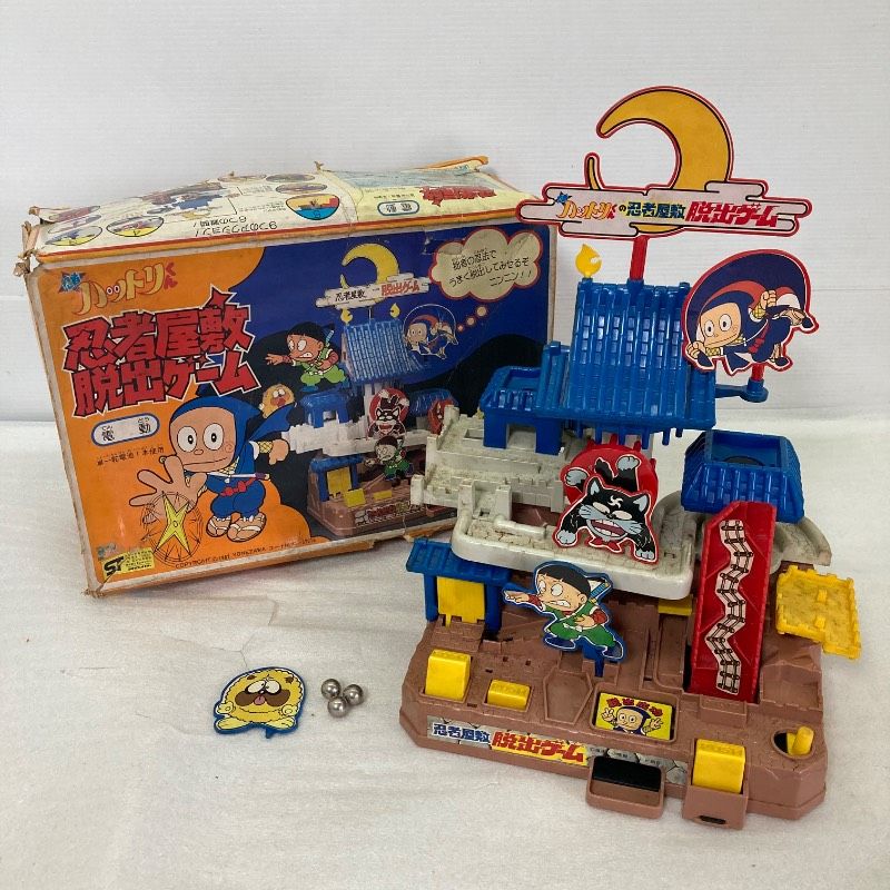現状品】忍者ハットリくん 忍者屋敷脱出ゲーム ヨネザワ 1980年代