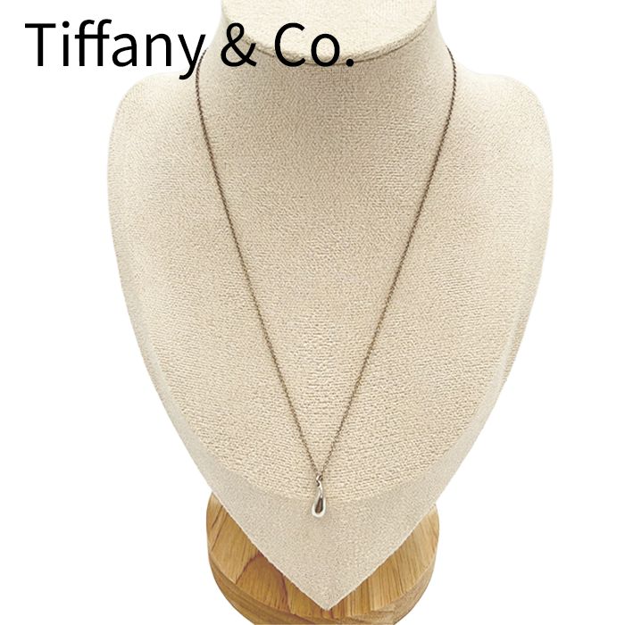 TIFFANY&Co. ティファニー ティアドロップ ネックレス シルバー