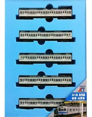 【中古】鉄道模型 1/150 301系 東西線 青帯・冷房車 増結5両セット [A-0055] 8,591円
