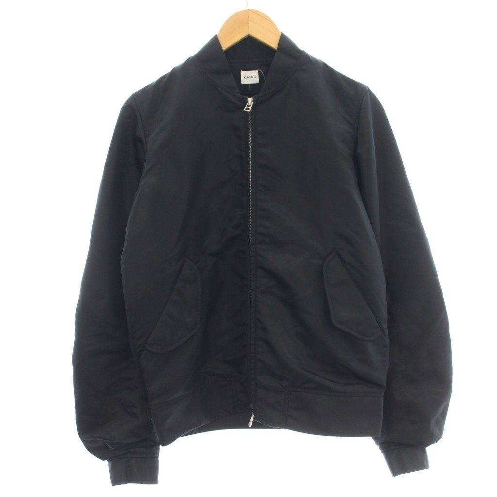 KAIKO カイコー FORCELESS JACKET NYLON MA-1 ナイロン ジャケット 薄手 ブルゾン 1 黒 ブラック KAIKO-20-003 /☆G3 7,128円