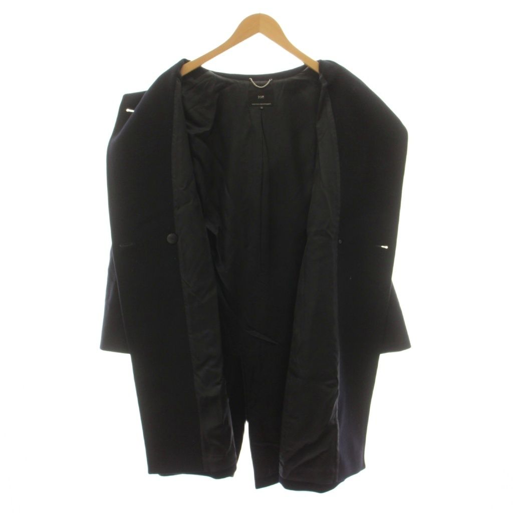 23区 オンワード樫山 19AW ウールアンゴラビーバー フーデッドコート