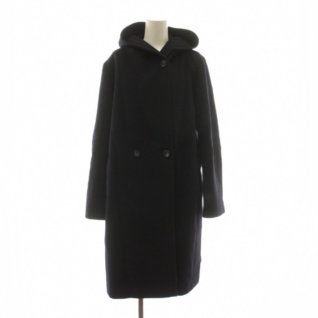 23区 オンワード樫山 19AW ウールアンゴラビーバー フーデッドコート
