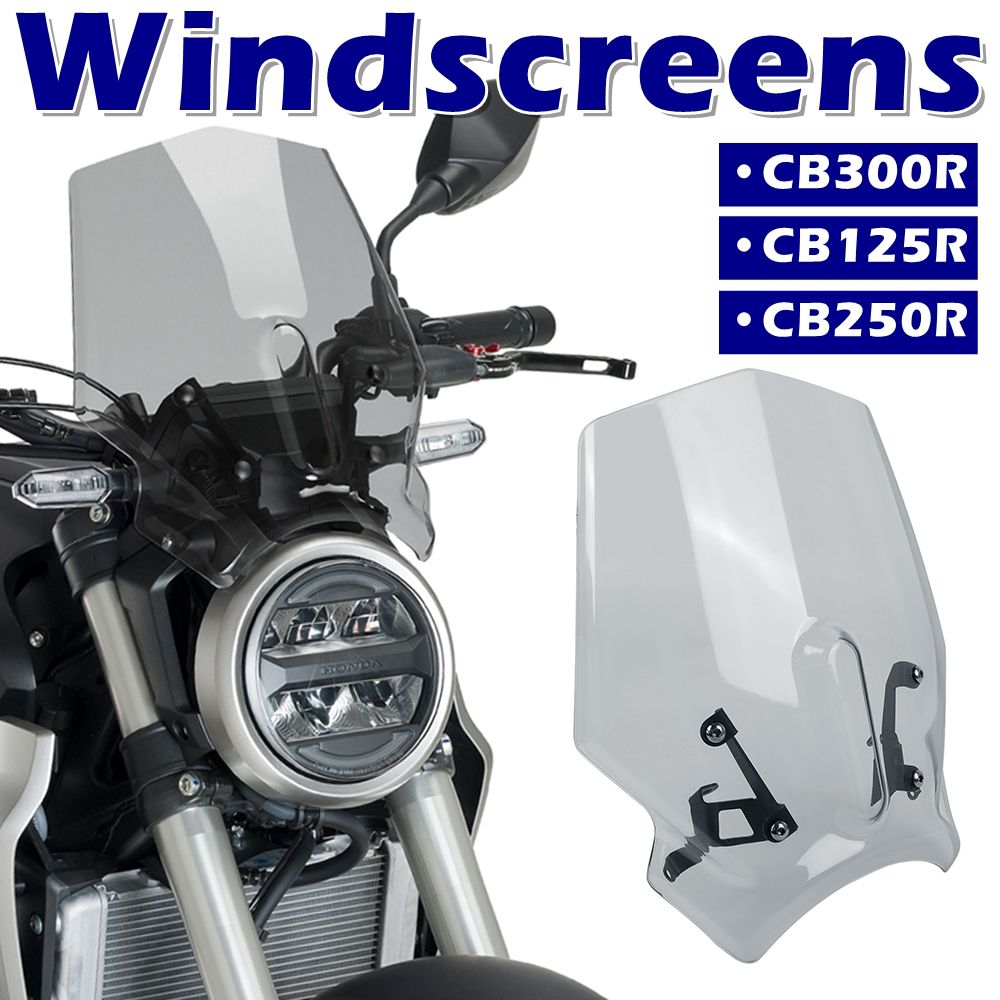 ホンダ CB300R/CB125R/CB250R 用 ウインドシールド 2018-2025 7,129円