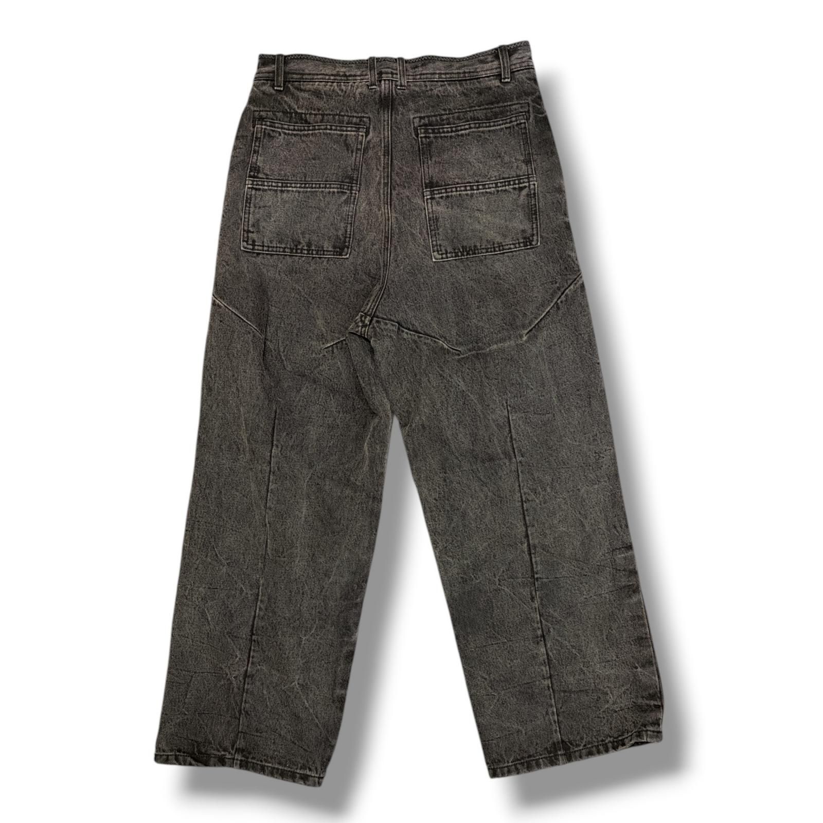 FILTH 24AW FRONT ZIP BAGGY DENIM フロントジップバギーデニムパンツ