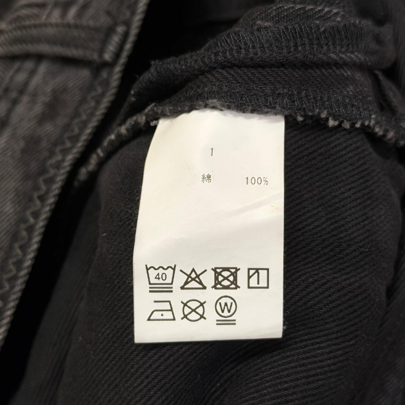 FILTH 24AW FRONT ZIP BAGGY DENIM フロントジップバギーデニムパンツ