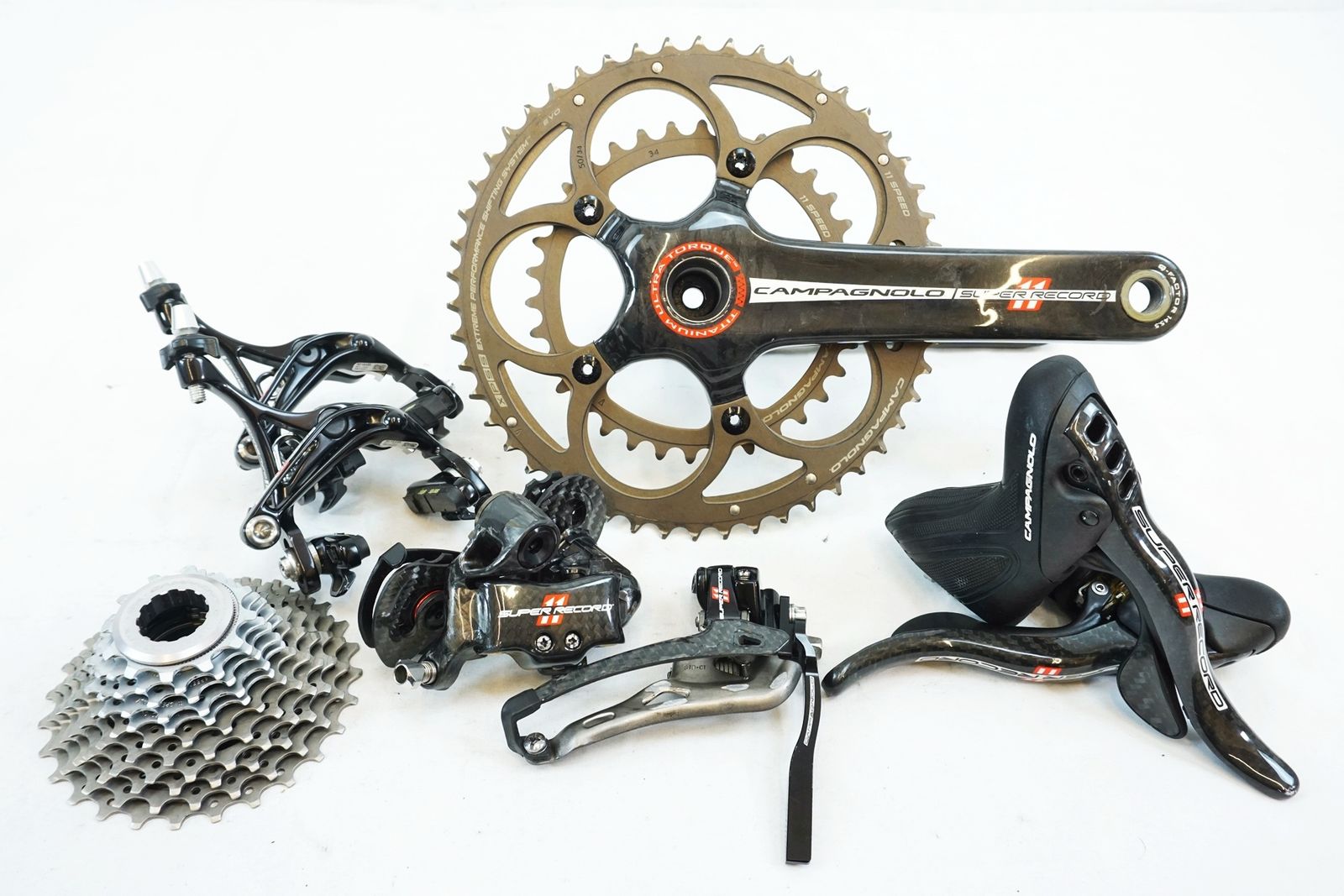 CAMPAGNOLO 「カンパニョーロ」 SUPER RECORD 11s コンポセット