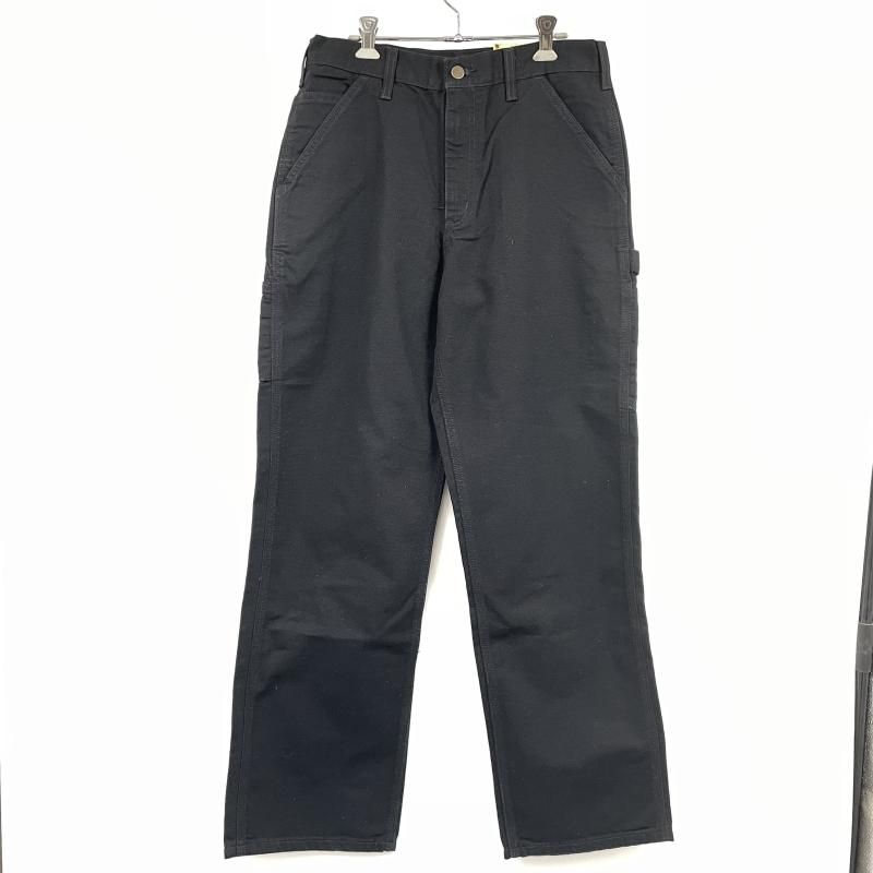 中古】Carhartt ダック地ペインターパンツ 31×32 B11 BLK ブラック