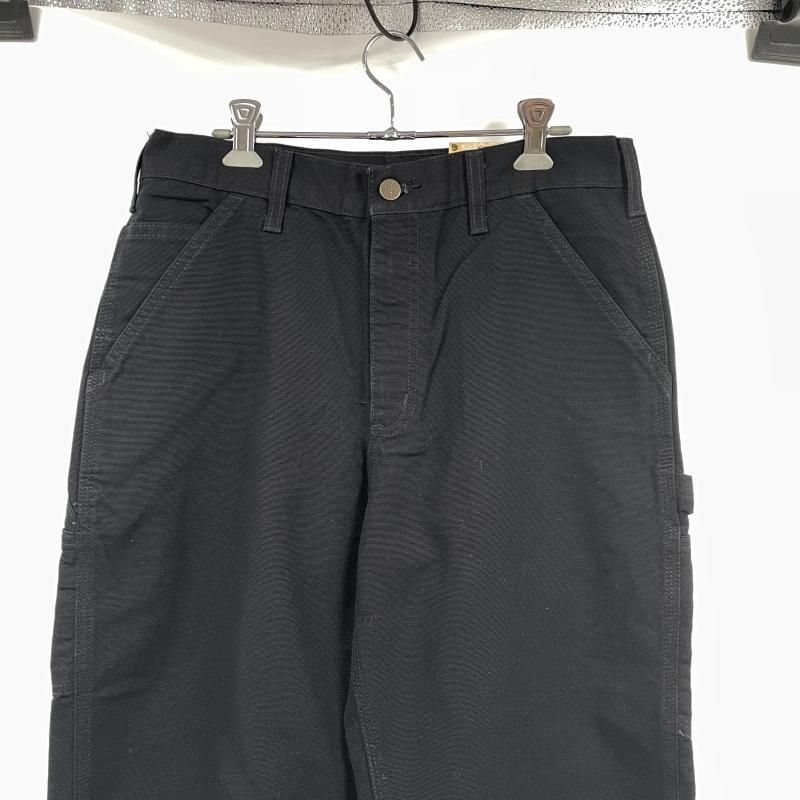 中古】Carhartt ダック地ペインターパンツ 31×32 B11 BLK ブラック