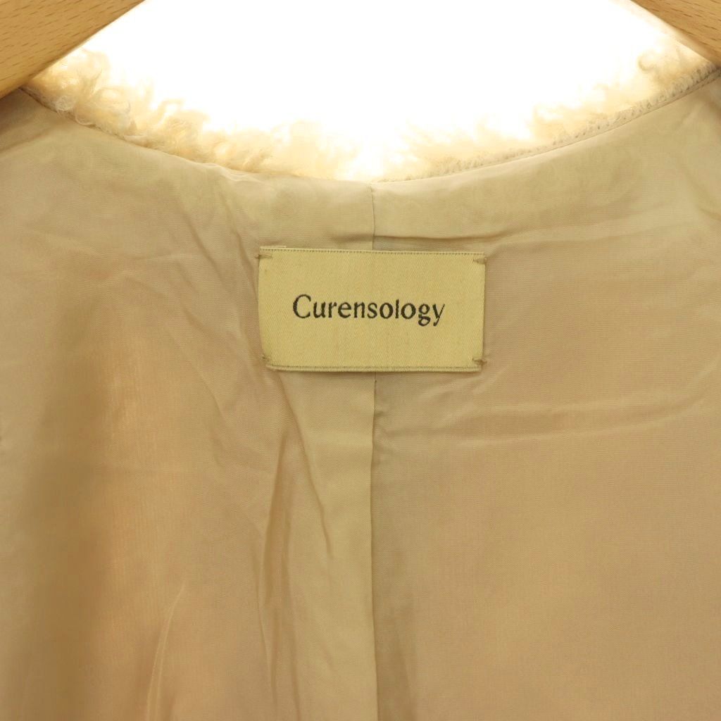 カレンソロジー Curensology 24AW カーリーショートベスト ボア F