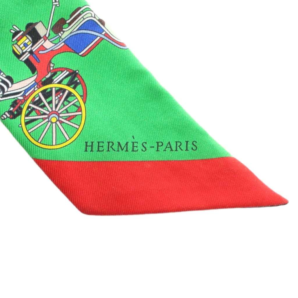 エルメス HERMES Voitures Exquises 精巧な馬車 ツイリー スカーフ