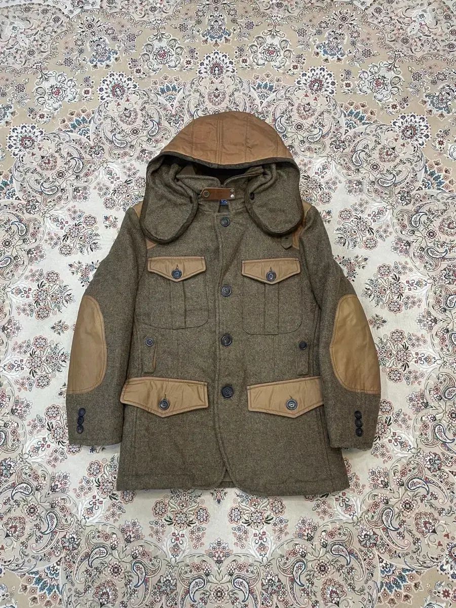 14fw C.P. COMPANY シーピーカンパニー シャトルランド ウール ハンティングジャケット