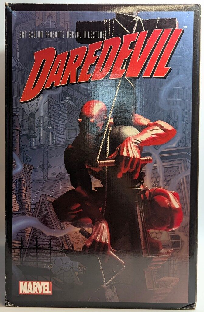 BLISTER DIRECT ART asylum presents marvel milestones DAREDEVIL
