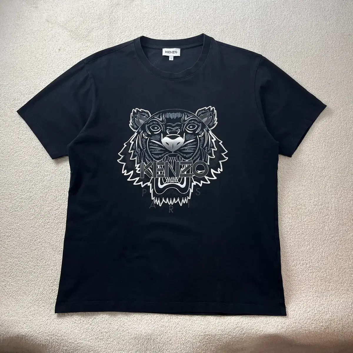 95 KENZO タイガー ビックロゴ 半袖 Tシャツ #48