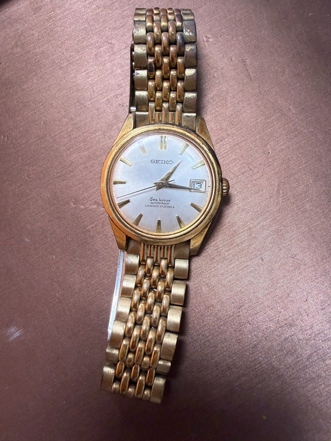 SEIKO Sea Horse 17石　6602-8990 7,700円