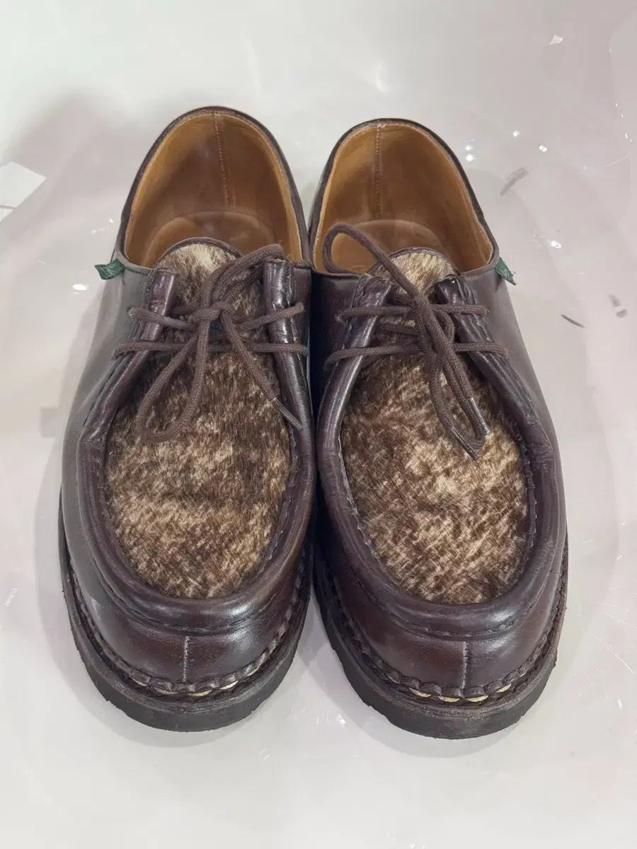 Paraboot ミカエル カーフレザー ブラウン 41 5