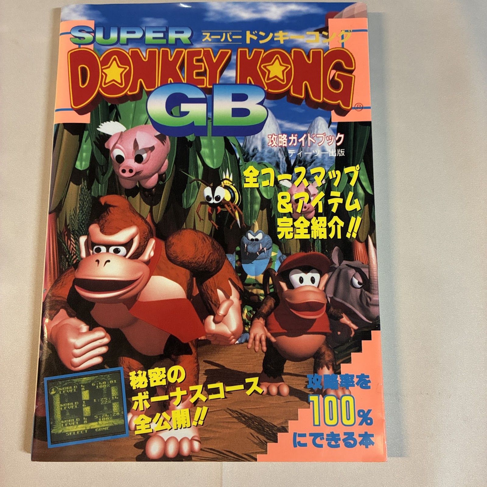 スーパードンキーコングGB 攻略ガイドブック ティーツー出版