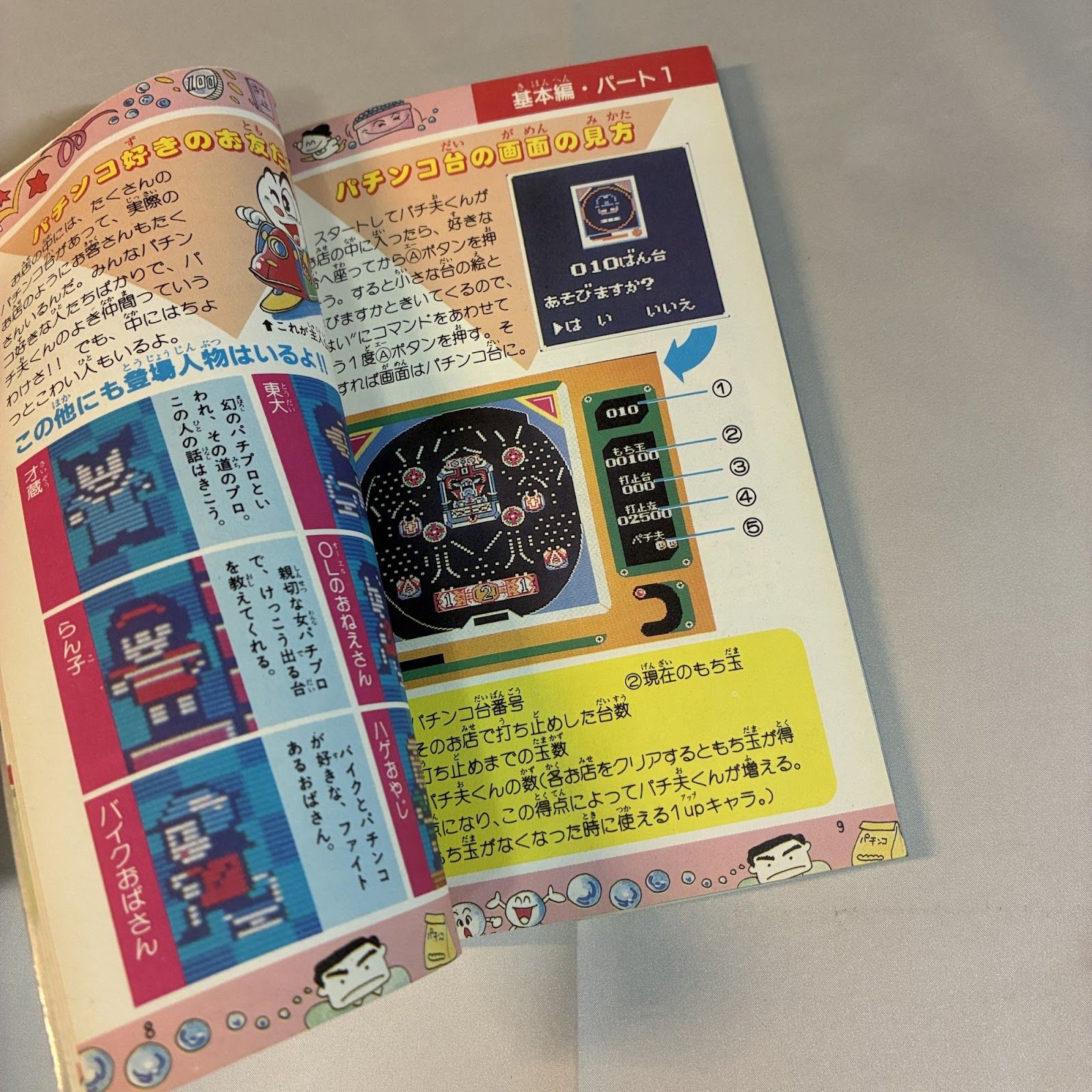 目指せパチプロ パチ夫くん 完全攻略テクニックブック 徳間 ファミコン