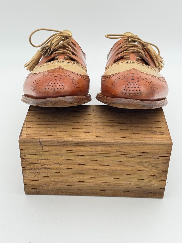 クロケット&ジョーンズ Crockett & Jones UK7D 25.5cm ギリーシューズ