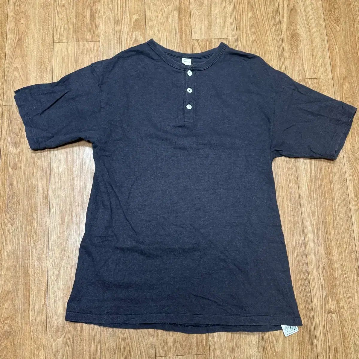 WAREHOUSE ウエアハウス 4601 ヘンリーネック 半袖 XL
