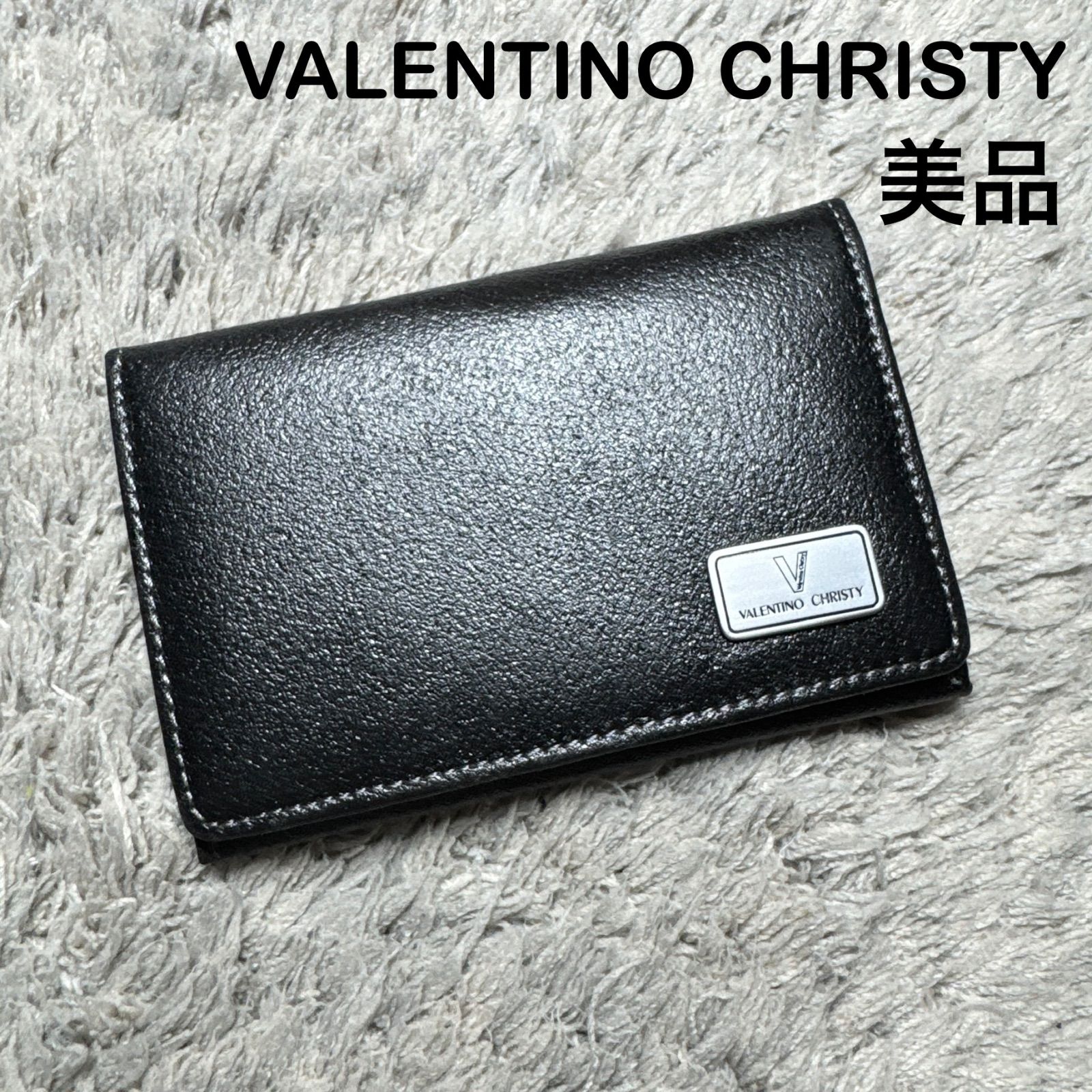 美品】VALENTINO CHRISTY バレンチノクリスティ 名刺入れ カードケース