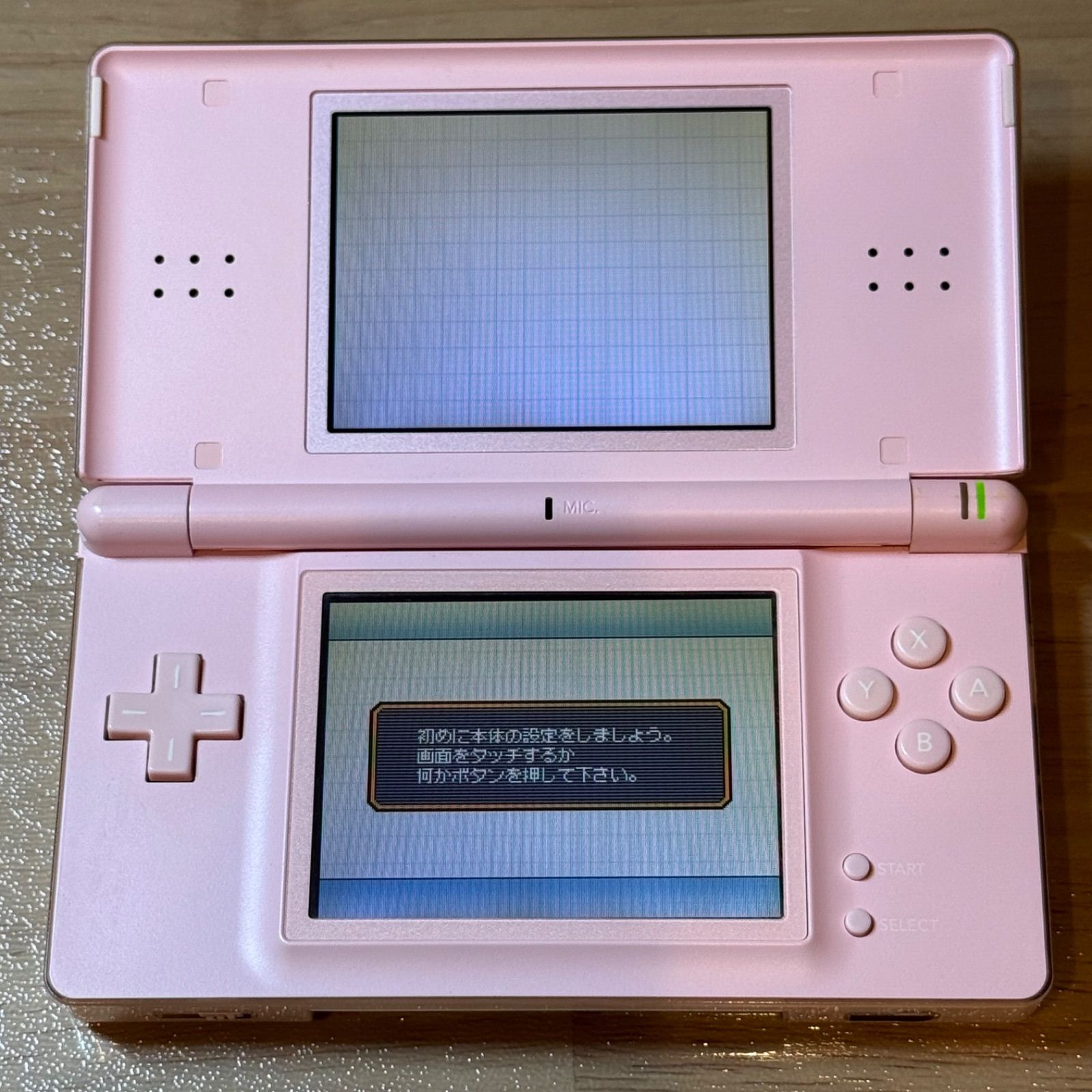 7-114【訳あり】ニンテンドーDS LITE ノーブルピンク＆エナメル